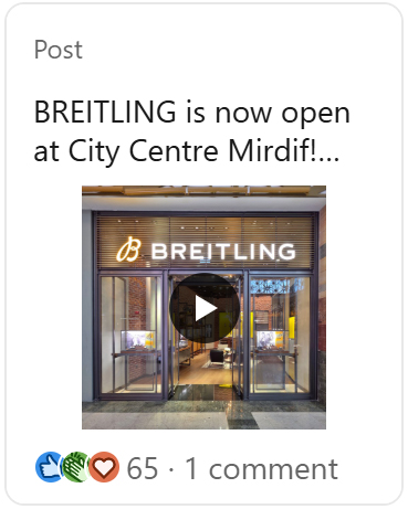 Breitling has reopened with the brand's latest retail concept, which draws inspiration from an industrial loft