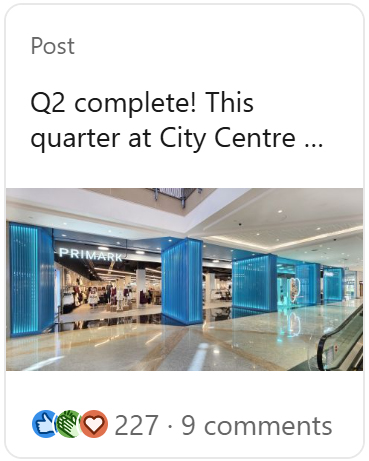 Q2 complete! This quarter at City Centre Mirdif